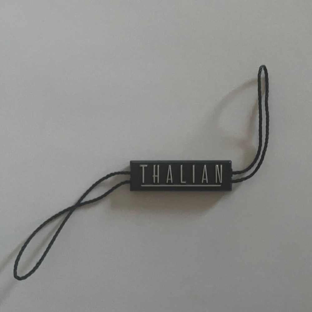 Thalian plastic tag
